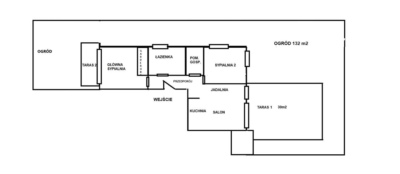 WIDOK NA LAS! Mieszkanie z ogrodem w otulinie Parku Krajobrazowego!-14