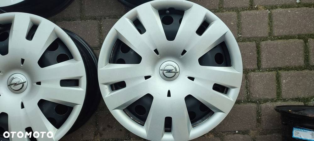 Felgi Stalowe  Kołpaki  Czujniki Oryg. Opel Astra J K 16 Cali 5x105 Et41 - 3