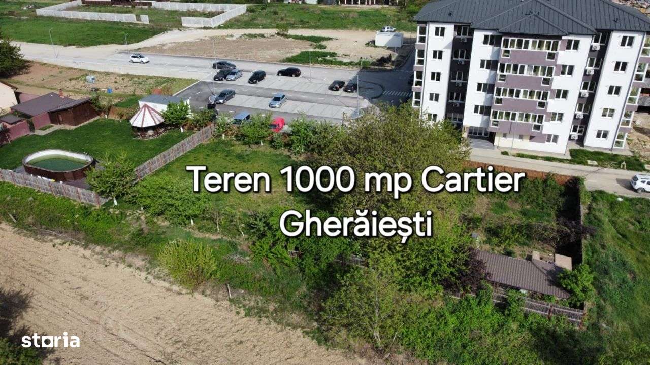 Teren 1.000 mp Cartier Gheraiesti-0