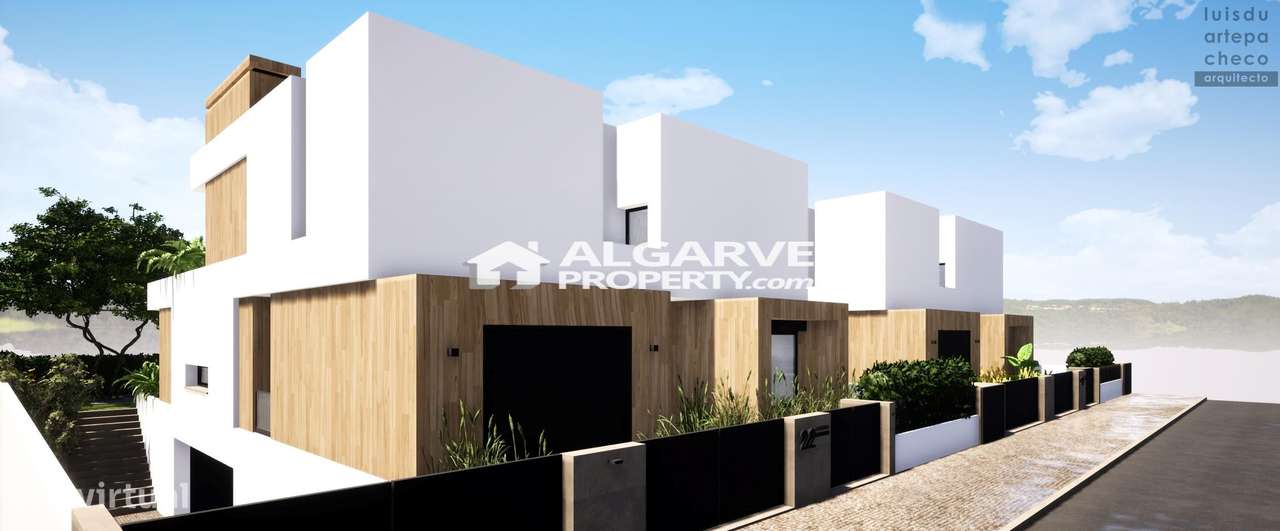 Moradia T3+1 em construção na Fonte Santa próxima da praia - Grande imagem: 3/23