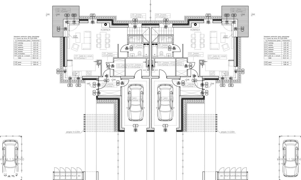 Bliźniak 140/480 m2, Glinianka, Wiązowna - Pełny obrazek: 4/5