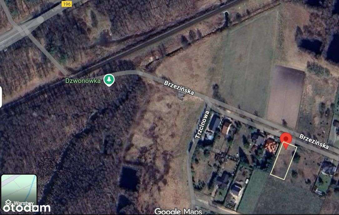 działka budowlana Sławica 1000m2 gmina Skoki - Pełny obrazek: 5/9