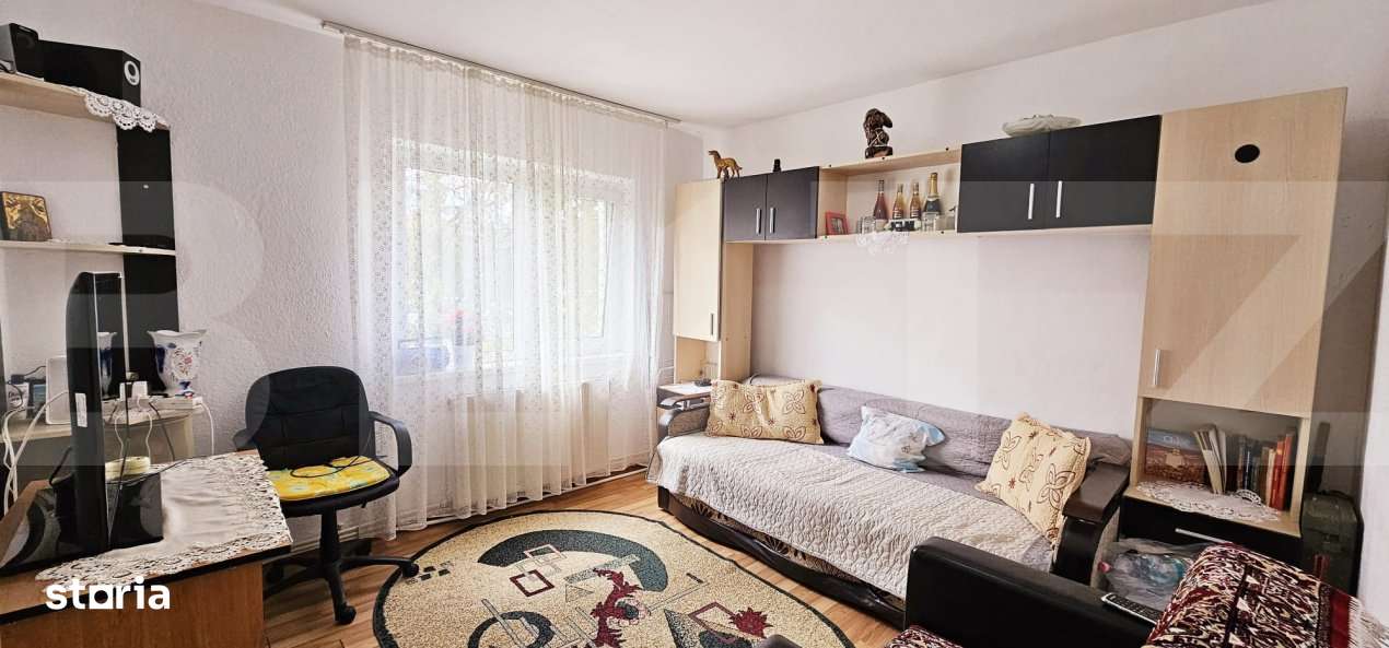Apartament de vanzare, cu 3 camere, decomandat, 68mp, parter inalt - Imagine principală: 5/8
