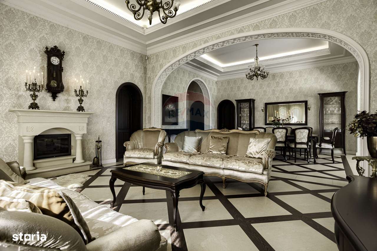 Stil si eleganta ! Vilă superba 320 mp cu teren 1728 mp in Mandruloc - Imagine principală: 3/20