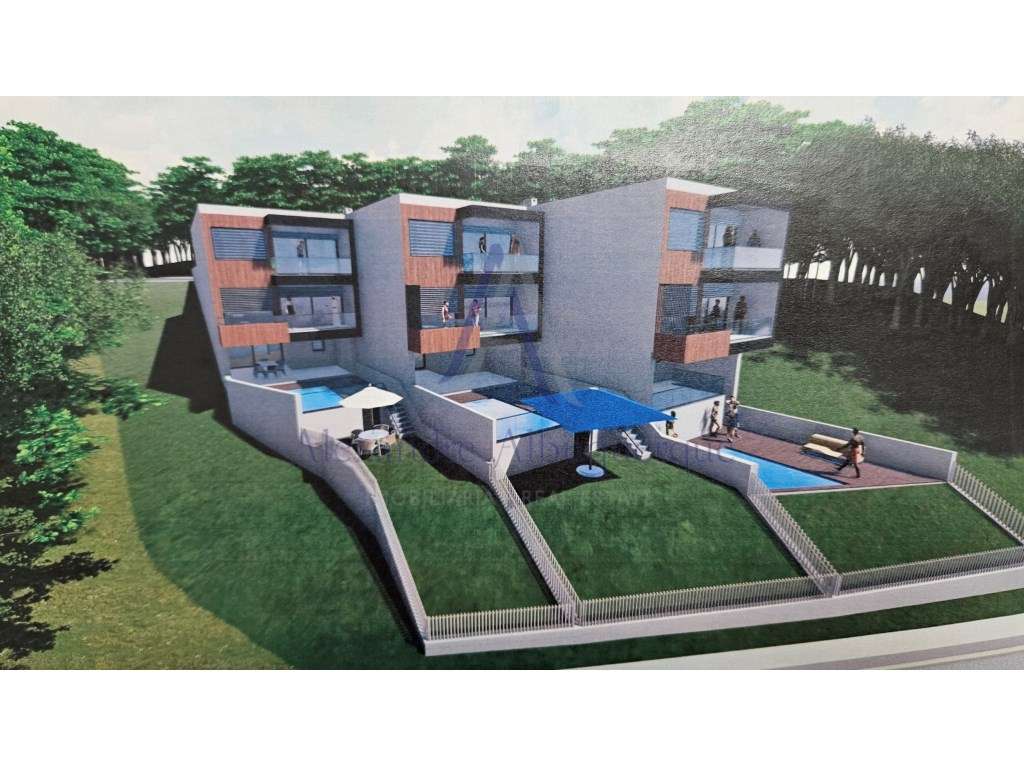 Lote de terreno em Sesimbra com vista Mar. - Grande imagem: 4/9