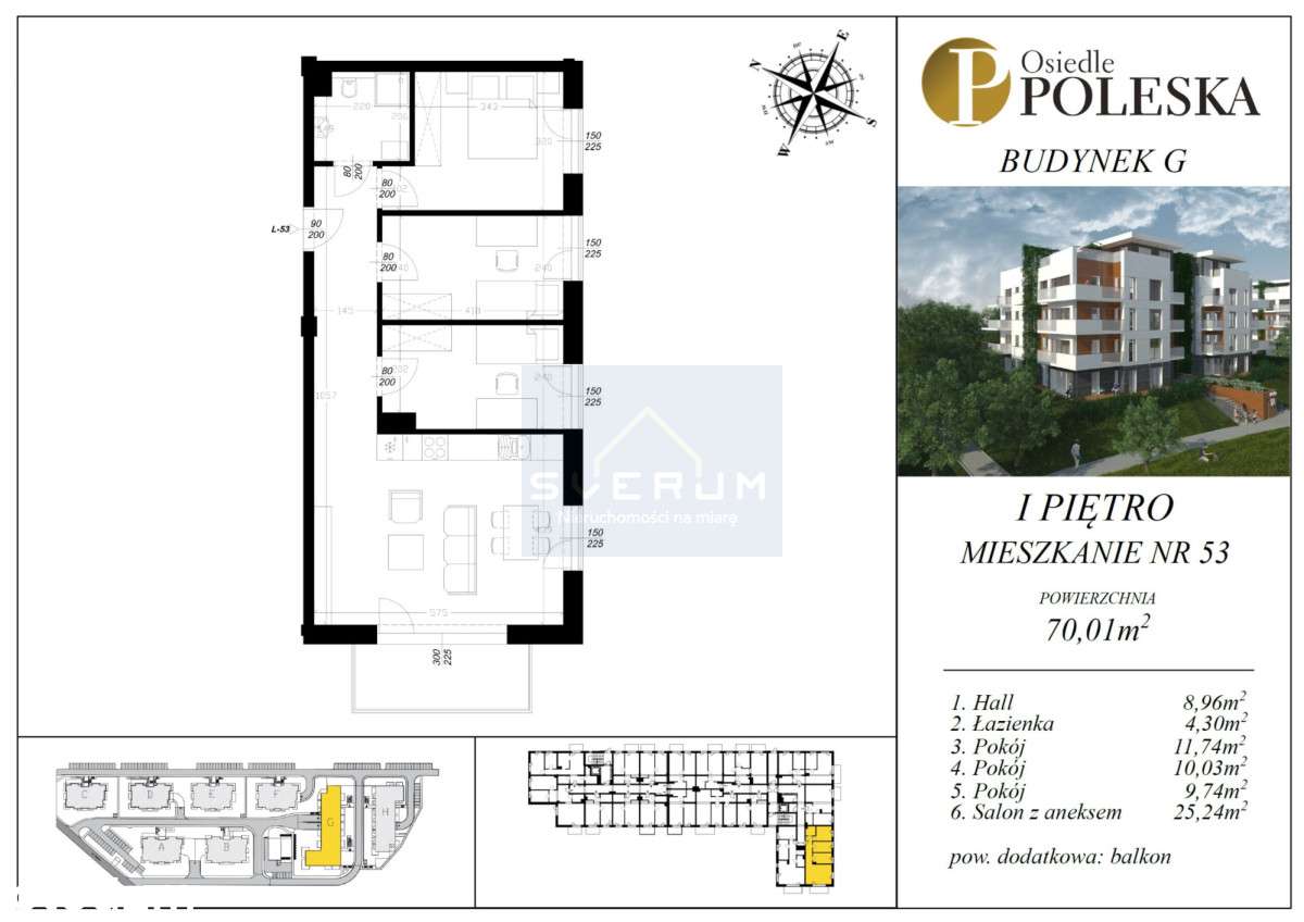 Przestronne mieszkanie 4 pokoje/Parkitka - Pełny obrazek: 3/10