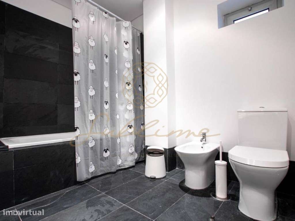 Apartamento T1, Terraço com Vista de Mar e Garagem, Piscina e Ginásio - Grande imagem: 5/11