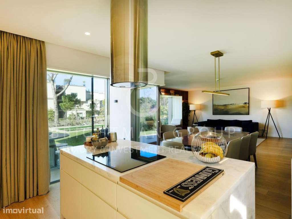 Apartamento T3 com piscina e jardim, na Quinta da Marinha-15