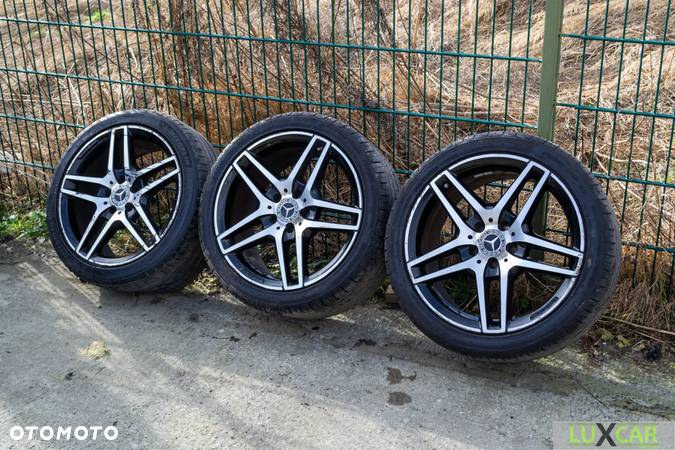 MERCEDES BENZ AMG ORYGINALNE KOŁA ALUFELGI ALUSY 5X112 265/35 R18 A2124010400 GORLICE - 2