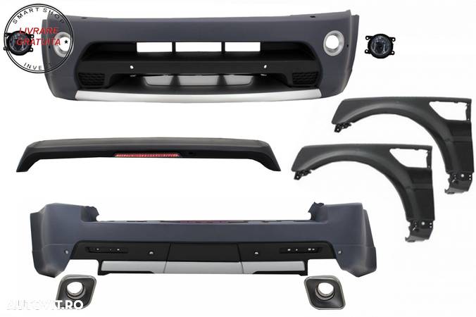 Pachet Exterior cu Aripi Laterale Land Range Rover Sport L320 Facelift (2009-2013)- livrare gratuita - 1