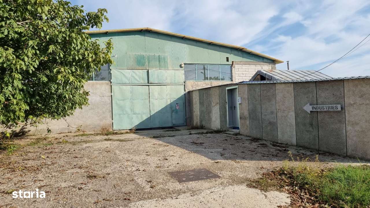 Hala 1485mp, teren 3309mp, 380V, Loc. Sivita, Tulucesti, Jud. Galati - Imagine principală: 4/9