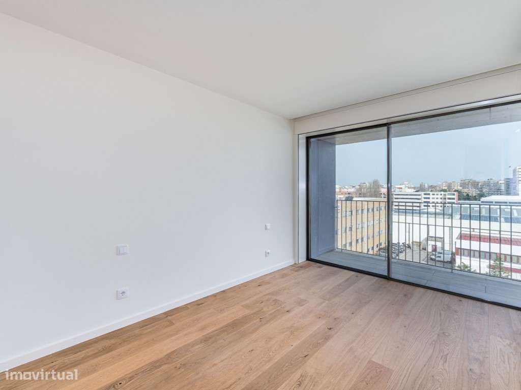 Apartamento T3 com 3 frentes em Matosinhos sul, no edifício Nautilus-40