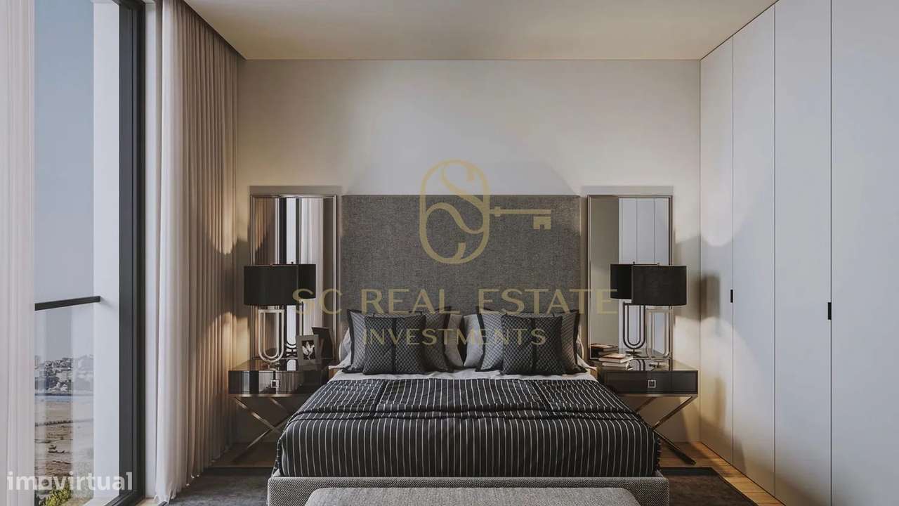 Apartamento T1 Novo Último Piso Canidelo-6