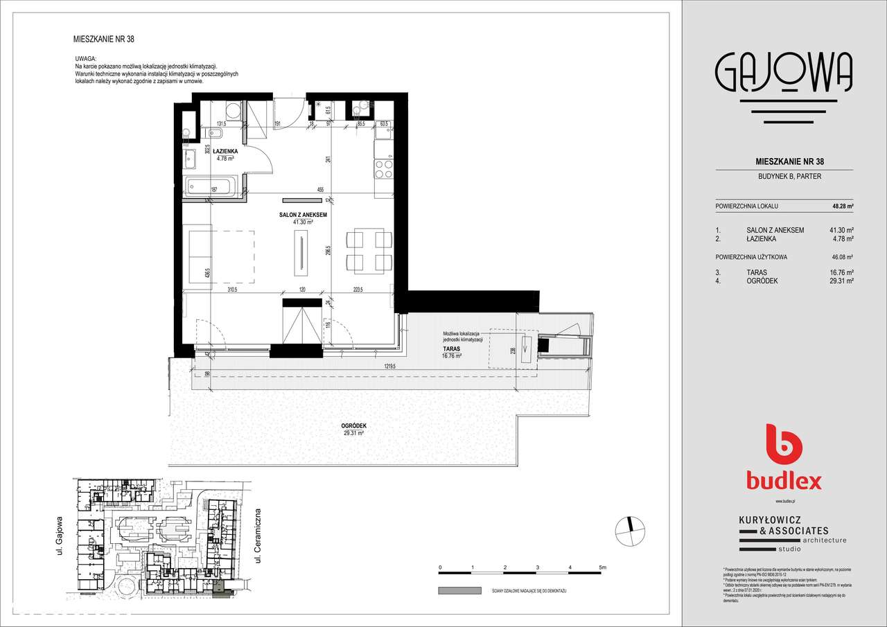 Gajowa  | mieszkanie 1-pok. | B.38 - Pełny obrazek: 2/7