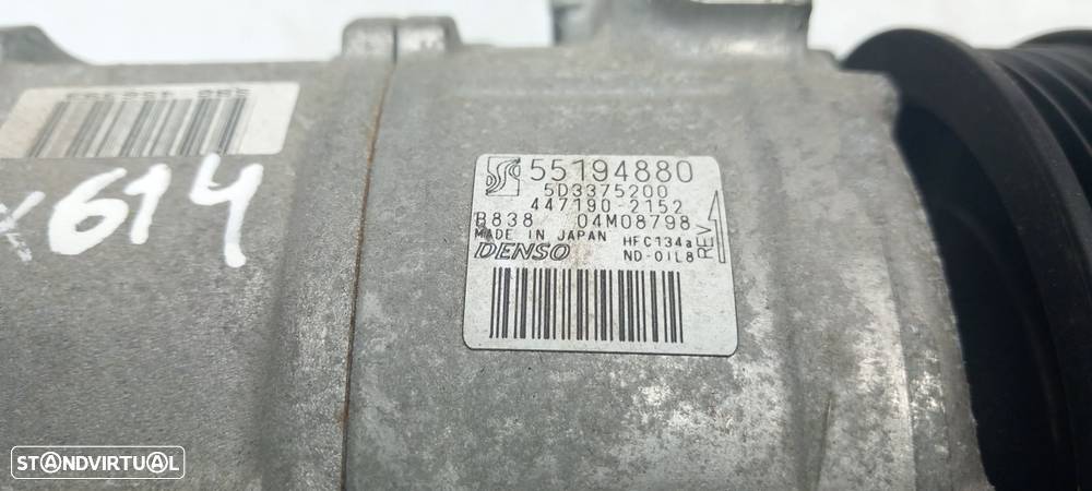 Compressor Do Ar Condicionado / Ac Fiat Punto Evo (199_) - 5