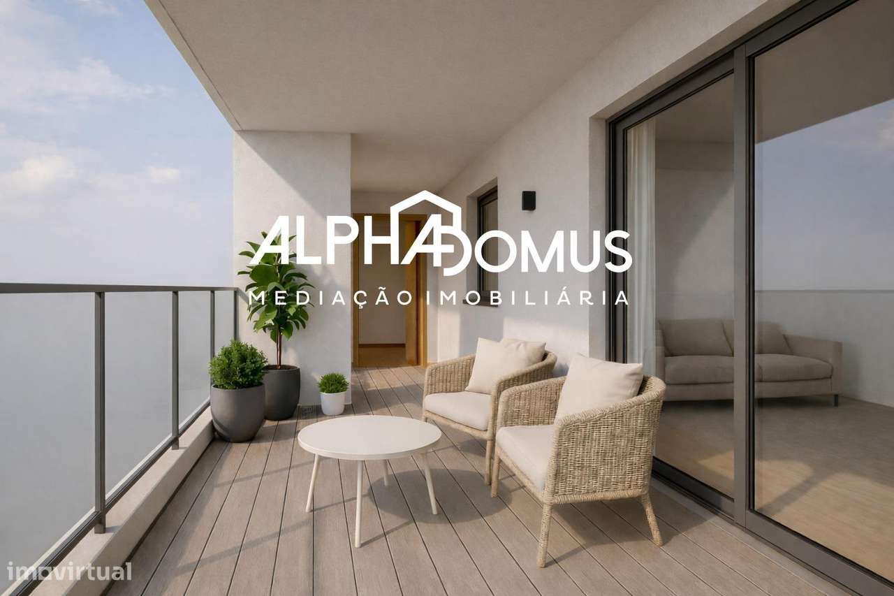 Apartamento T1 em construção em condomínio privado em Leiria - Grande imagem: 5/37