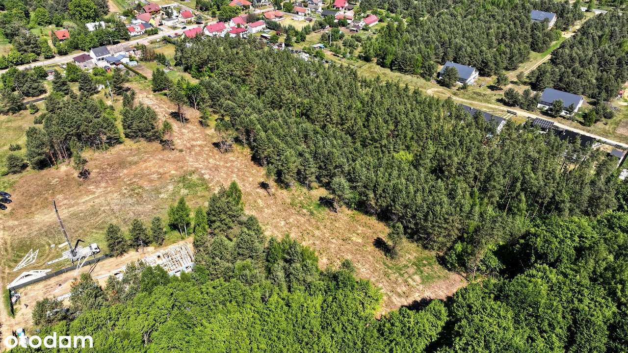 Działki budowalne w Krzynce przy lesie w spokojnej okolicy-6