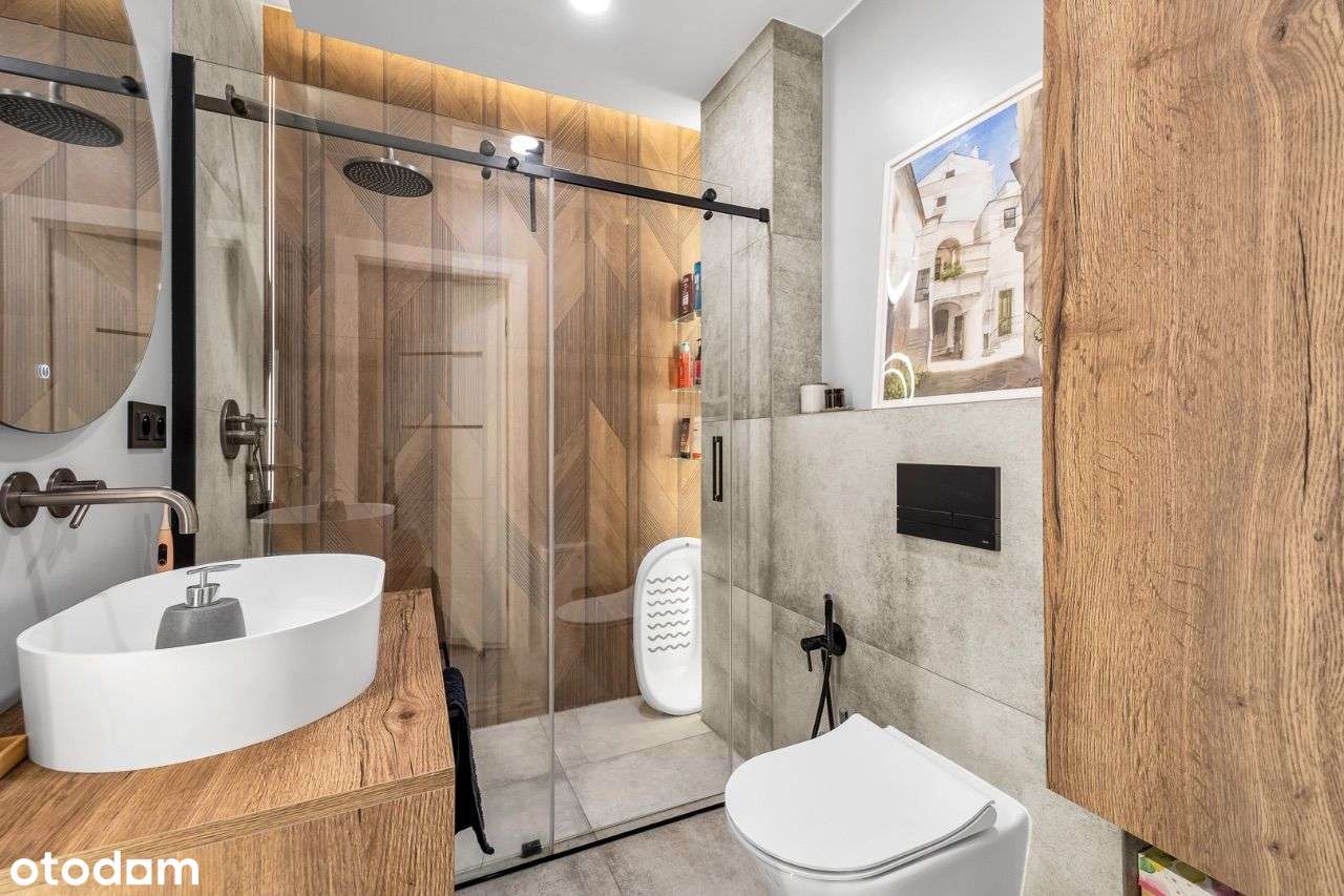 Nowoczesny segment w otulinie lasu-5