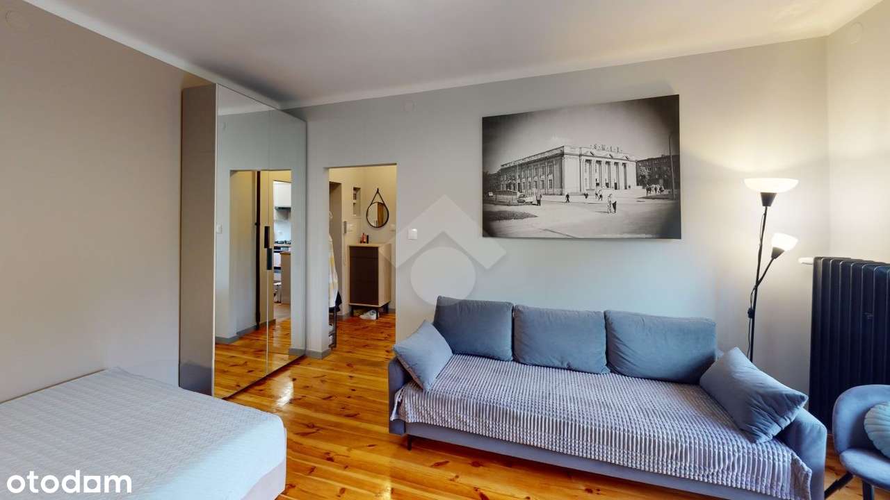 Jasne jednopokojowe mieszkanie po generalnym remoncie-6