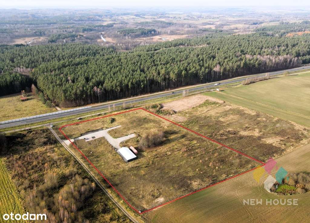 Spręcowo- działka usługowa produkcja, magazyny-2