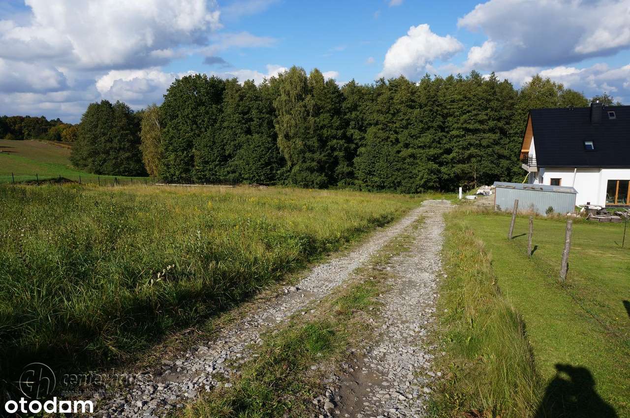 28.32ar. Chmielnik, WZ pod dom jednorodzinny, pod lasem, urokliwa-2