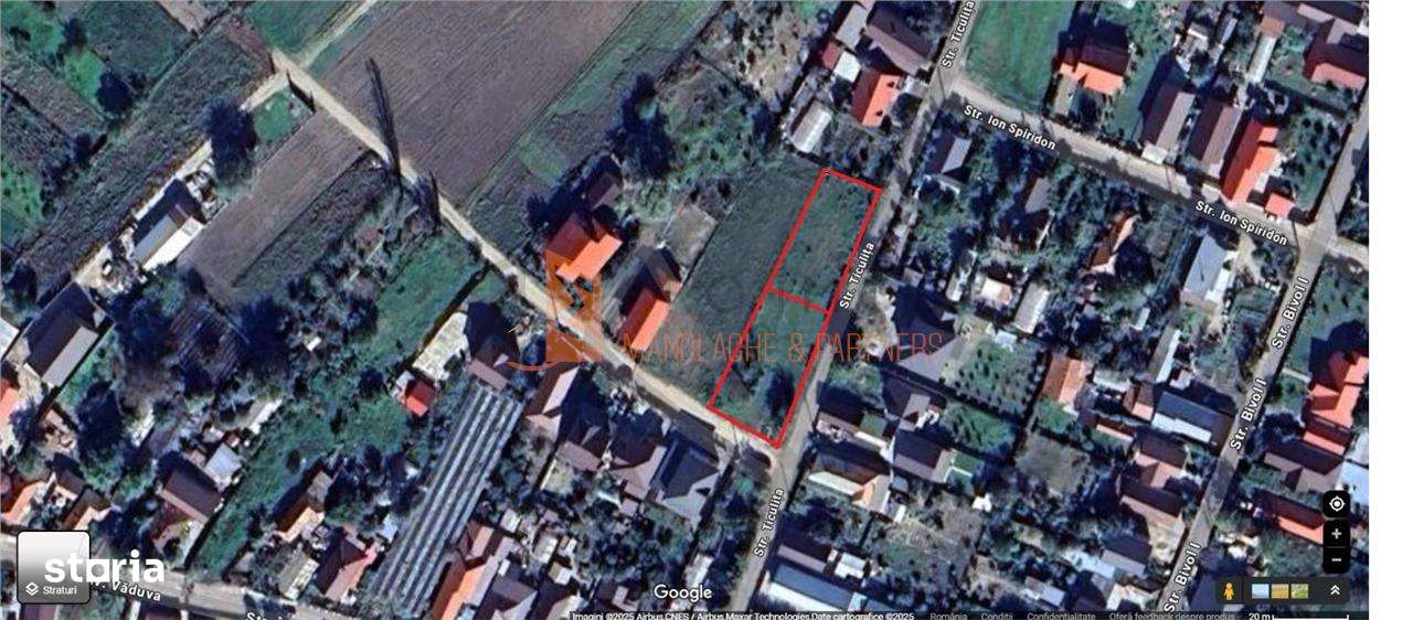 EXCLUSIVITATE! Teren intravilan pretabil pentru constructii in Potocen - Imagine principală: 1/2