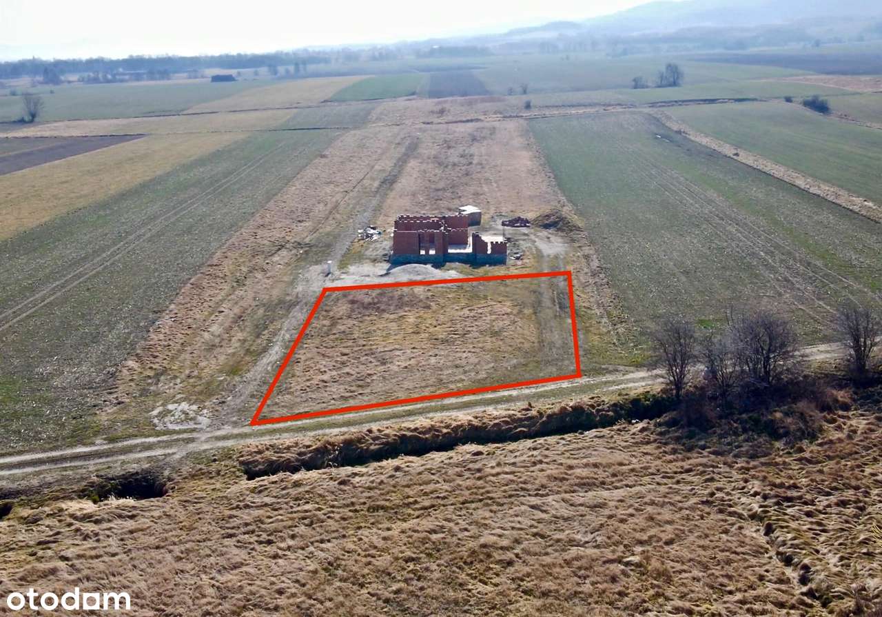 Działka budowlana 1082 m² w Kamienicy – uzbrojona, gotowa pod zabudowę-0