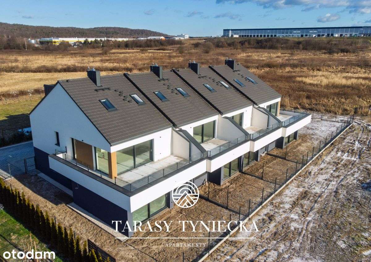 121 m², 4 pokoje, 2 poziomy, taras 22 m² — bez Pcc-8