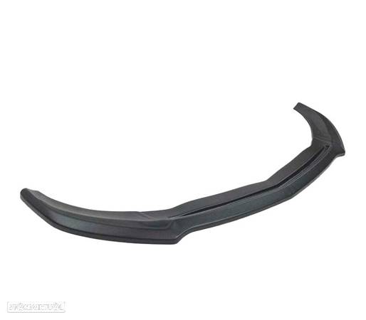 SPOILER LIP FRONTAL PARA MERCEDES W176 AMG 16-18 PRETO - 3