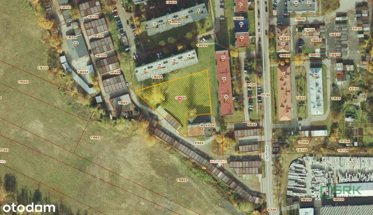 Działka, 2 355 m², Bytom