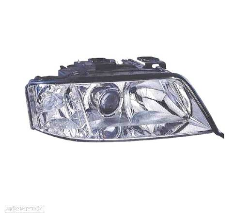 FAROL DIR OPTICAS XENON PARA AUDI A6 99-01 - 1