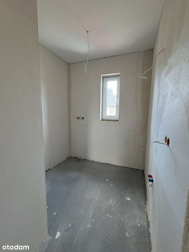 Segment z ogródkiem do wykończenia 77m2 | spokojna okolica, Bieniewice-10