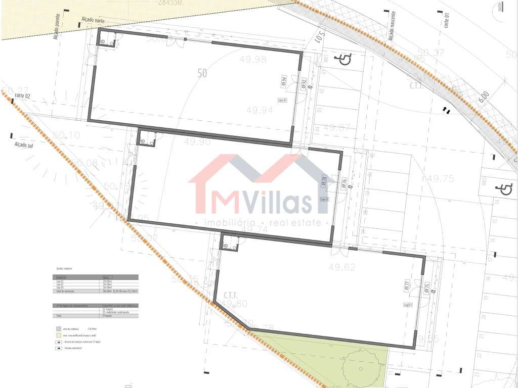 Terreno urbano para construção de 3 lojas - Almancil - Grande imagem: 5/7