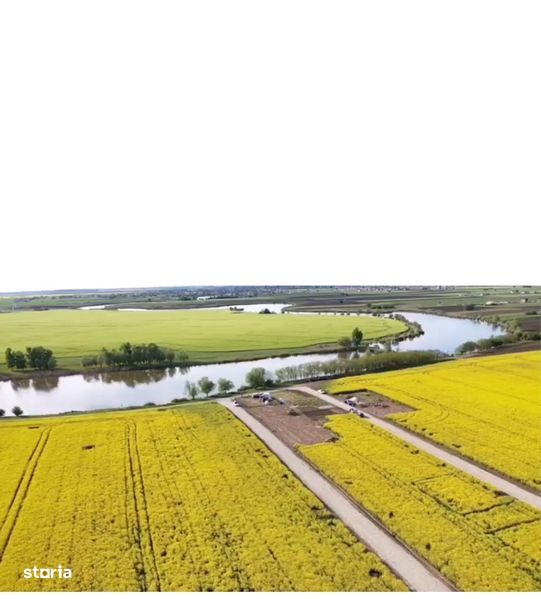 Terenuri comuna Berceni vedere lac