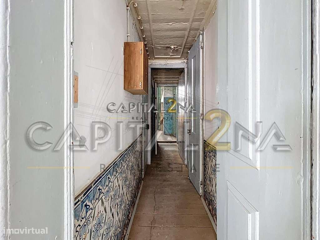 Prédio Devoluto com Projeto Aprovado na Baixa de Lisboa-17
