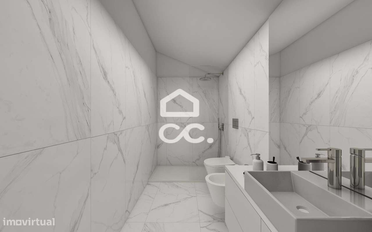 Moradia com projeto aprovado para T4 de luxo, na Foz Velha, com garage-21