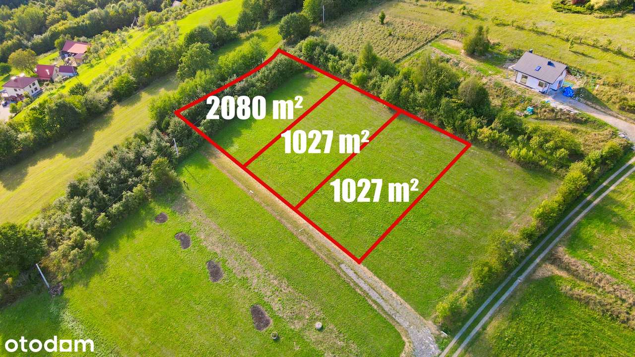 Widokowa działka górska 10 ar w Kamionce Małej-3