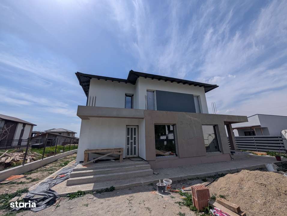 Casa 5 camere 120mp | 0 comision | Balotesti langa padure | Finisaje l - Imagine principală: 3/19