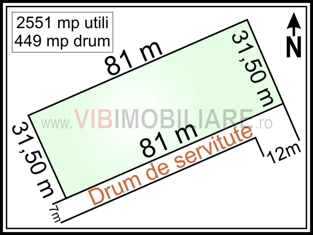 Teren intravilan de vanzare – Baneasa, Piscul Corbului - Imagine principală: 2/4