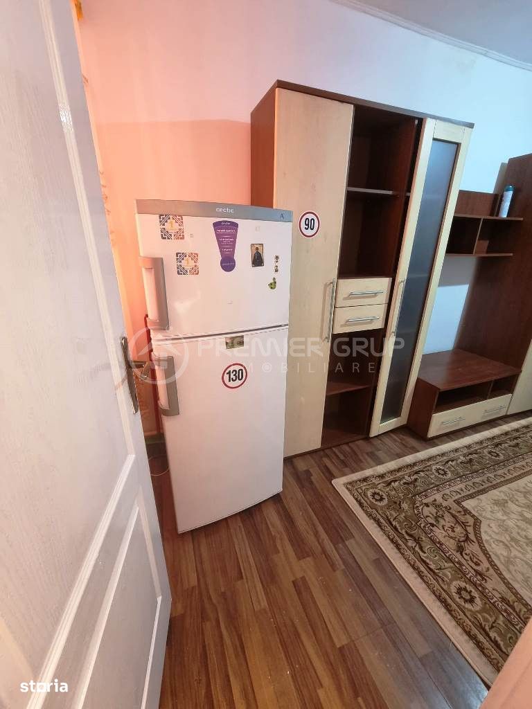 Garsonieră 24mp - NICOLINA, mobilată + utilată, balcon închis