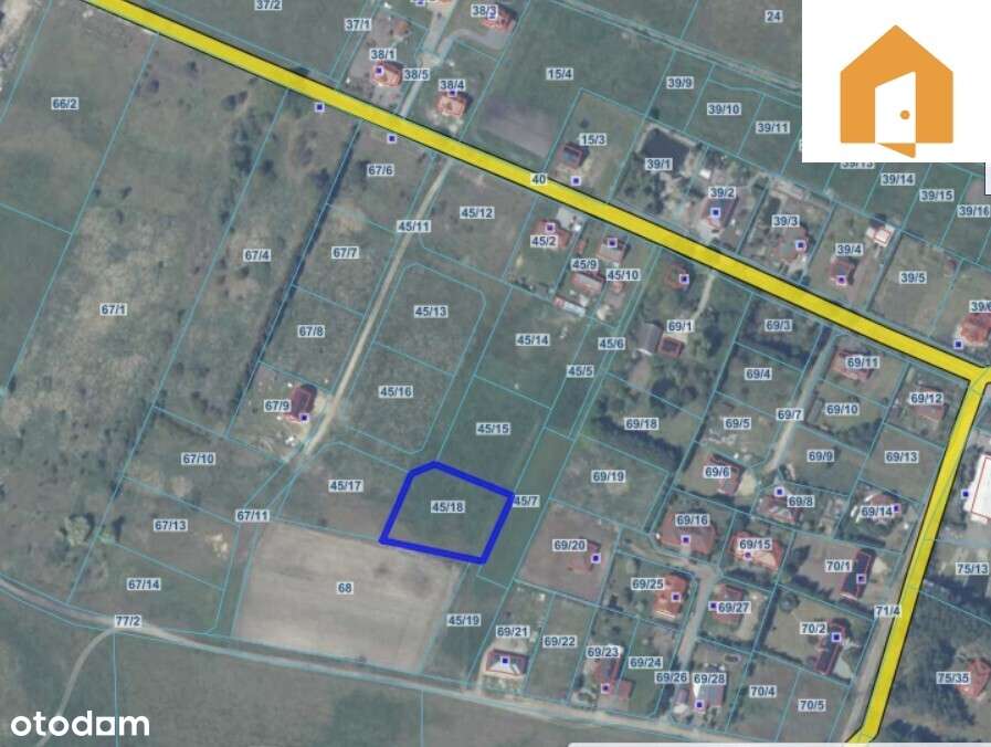 Działka budowlana 2 571 m² – Łaniewo, gm. Goleniów-5