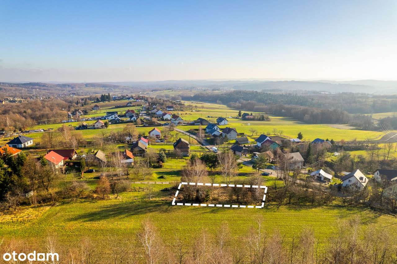 Wiśnicz Mały, gm. Nowy Wiśnicz - idealna 6 ar działka pod Twój dom-6