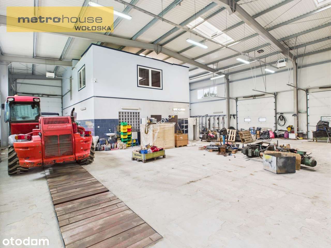 Hala magazynowa 330 m² + biuro i mieszkanie – Głowaczów-4