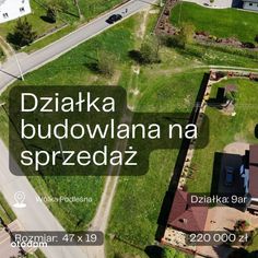 Ustawna działka budowlana 9 ar