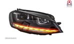 Faruri 3D LED R20 GTI Design Semnal Dinamic LED Tuning Volkswagen VW - 3