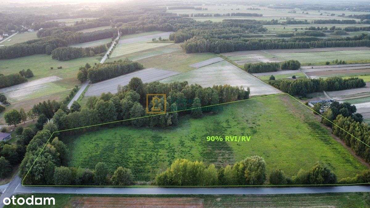 Ponad 3 hektary w jednym kawałku, Rvi, 1416 zł/ ar-2