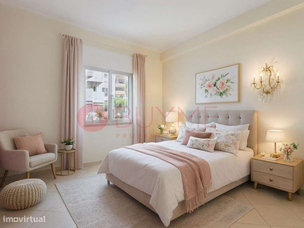 Apartamento T3 Frente Mar e Praia no Calçadão de Quarteira - Grande imagem: 5/7