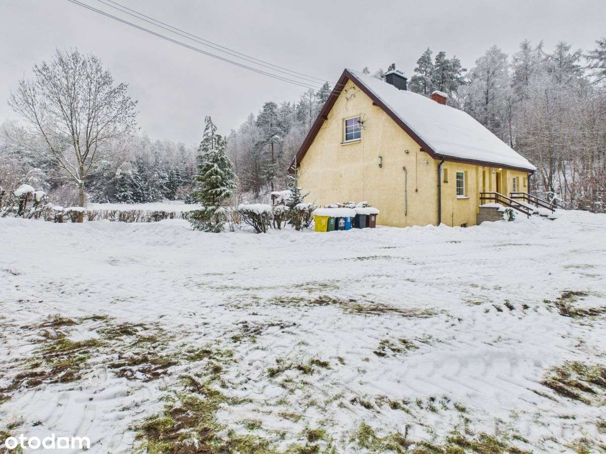 Leśna Enklawa Ciszy nad Jeziorem | Pół Leśniczówki-1