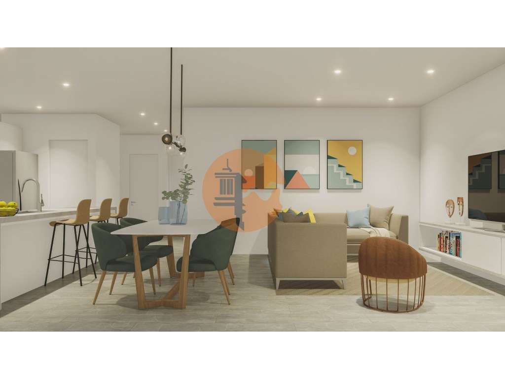 Apartamento T3 novo, com elevador, garagem e terraço privativo com ... - Grande imagem: 5/25