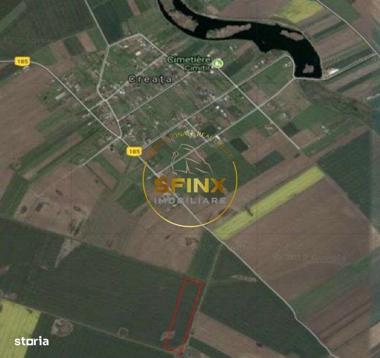 Teren intravilan agricol Dascalu Sat Creata 36.000mp - Imagine principală: 1/2